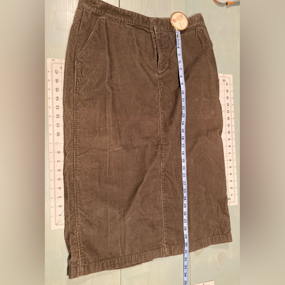 Corduroy Skirt